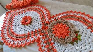 Encomenda finalizada 🧡🍁 amorporcroche crochet gratidãoaosenhor [upl. by Naitsihc]