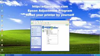 Reset Epson EP 804 by Adjustment Program [upl. by Nodnol]