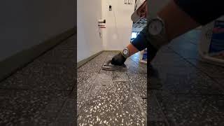 Grouting with Mapei Flexcolor CQ and sealing with 511 Impregnator Sealer [upl. by Briney]