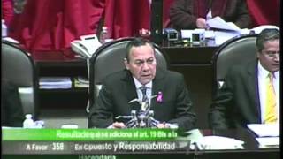 Aprobación Reforma Ley Federal de Presupuesto y Responsabilidad Hacendaria [upl. by Hawk]