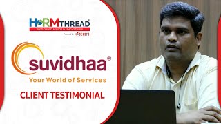 CUSTOMER TESTIMONIAL  SUVIDHA  HRMTHREAD  PAYROLL  HR SOFTWARE  SENSYS TECHNOLOGIES [upl. by Cristie]