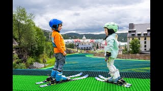 Ski Slope Year Round in Mont Tremblant Quebec [upl. by Atinoj399]