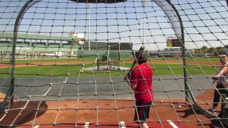 Batting practice at Jetblue park during Red Sox Spring Training on March 10 2017 [upl. by Sybil100]