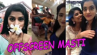 Offscreen Masti Of Savitri Devi College amp Hospital Actors Swarda Thigale  Varun Kapoor [upl. by Allemac]