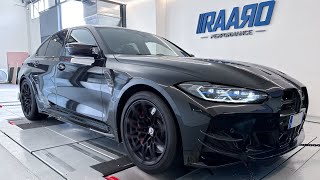 BMW M3 G80 Stage 2 100200 kmh  RAARO Performance Equal Length Exhuast  Map Switching [upl. by Oberstone]