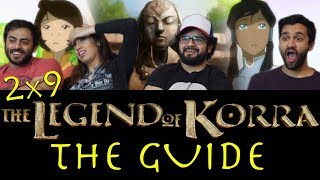 The Legend of Korra  2x9 The Guide  Group Reaction [upl. by Yssep172]