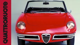 La spider de Il Laureato Alfa Romeo Duetto Classic Test Drive [upl. by Timothea]