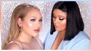 RIHANNAS MAKEUP ARTIST DOES MY MAKEUP  ft Priscilla Ono [upl. by Vladamar]