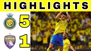 Al Nassr vs Al Ain Highlights and Goals AFC Champions League 2024 sportnews football [upl. by Yemiaj]