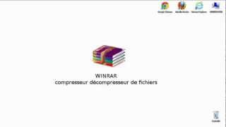 Cours vidéo Winrar 1  installation [upl. by Arbba]