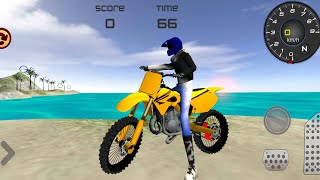 Motocross Beach Jumping  Extreme Dirt Bike Android Driving Gameplay Android Best Most Game [upl. by Loralee]