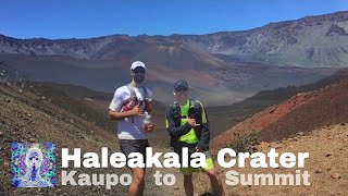 Haleakala Crater  Hiking from Kaupo to the Summit [upl. by Millda470]