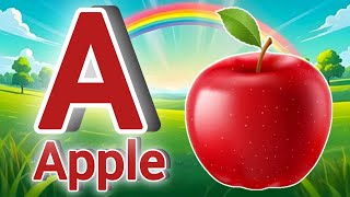 A for Apple  अ से अनार  A for Apple B for Ball  Phonics Song [upl. by Oemac]