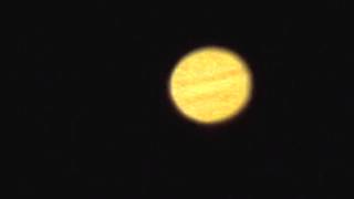 Giove con Macchia Rossa telescopio da 127mm  webcam  Jupiter with Red Spot [upl. by Claudianus]