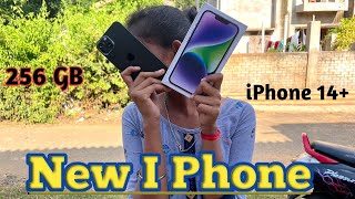 New I Phone 14 256 GB  UNBOXING🔥 [upl. by Hgielrahc]