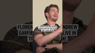 Florence Pugh and Andrew Garfield on the ‘We Live in Time’ horse meme [upl. by Jerrilyn]