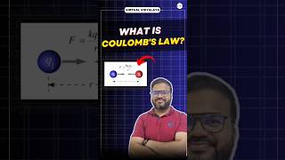 Coulombs Law Explained with Examples physics shorts neet2024 [upl. by Aicineohp]