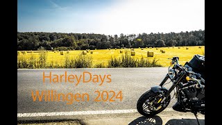 Harleydays Willingen 2024  Klausontour22 [upl. by Nnaitak336]