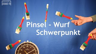 Bewegung des MassenSchwerpunkts während eines Wurfs [upl. by Yornek]