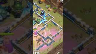 Zap Dragons  Clash of Clans  TH 11 Attack Strategy clashofclans coc shorts [upl. by Yatnuahc849]