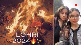 Lohri celebration in college Lohri 2024🔥✨ [upl. by Notned781]