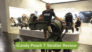 iCandy Peach 7 Single to Double Stroller Full Review [upl. by Yerfoeg]