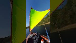 Autumn dinghy sailing PhiPhi dinghy and 2xCC sails 49  10 m2 [upl. by Akram]