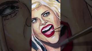 Anna Nicole Smith American Music Awards 2004 Paint Lesson Part 5 [upl. by Gish653]