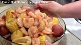 Cajun SHRIMP BOIL Recipe  How to Boil Shrimp Louisiana Style  Boiled Shrimp [upl. by Notsruht]