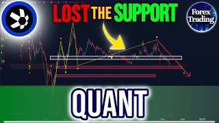 QUANT JUST BROKE THE SUPPORT WHAT IS NEXT QUANT PRICE PREDICTION QNT TECHNICAL ANALYSIS QNT NEWS [upl. by Pagas166]