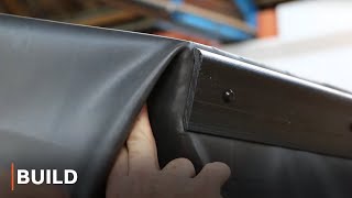 BUILD  Firestone EPDM Rubber Cover Roofing Installation [upl. by Beyer201]