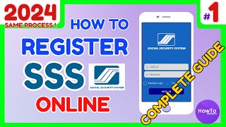 Paano mag register sa SSS Online  How can I enroll in SSS online [upl. by Towill11]