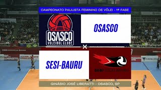 Osasco x Sesi Bauru Campeonato Paulista 2023 [upl. by Annabell]