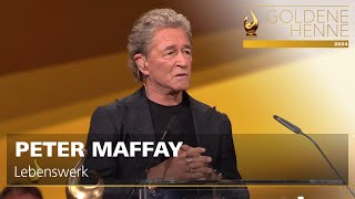 PETER MAFFAY mit der Goldenen Henne für sein Lebenswerk geehrt  Goldene Henne 2024  MDR [upl. by Ellita]