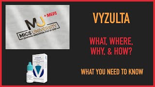 MIGS  MEDS University Video What can VYZULTA® do for glaucoma patients [upl. by Ispep895]