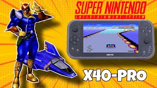 X40 PRO  TESTANDO JOGOS DE SNES  RODA CHIP ESPECIAL [upl. by Aon]