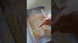 Welcome to PASTATUBE  Homemade Spaghetti alla Chitarra spaghetti pasta chef [upl. by Weihs]