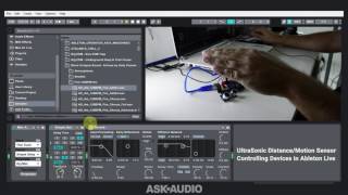 Controlling Ableton Live with a DIY Motion Sensing Device [upl. by Ariday164]