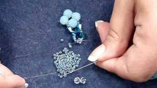 Right Angle Weave Earrings Video [upl. by Caty401]