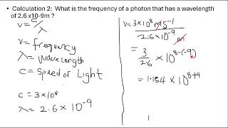 Wavelength and Frequency Calculation Under UV VIS Spectroscopy [upl. by Coussoule491]