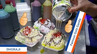 Dhoraji Famous Gola Ganda At Food Street Dhoraji Karachi [upl. by Rhee861]