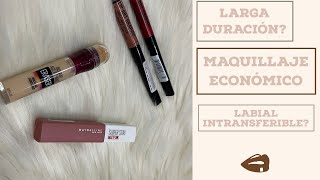 MAQUILLAJE ECONÓMICO  Compras en Farmacity  Primeras impresiones [upl. by Mountford]