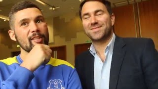 TONY BELLEW WITH HEARN UNCUT ON MAKABU SLAMS HAYES OPPONENT amp TALKS MAYWEATHERMcGREGOR [upl. by Carboni]