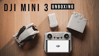 DJI Mini 3 Unboxing [upl. by Ever]