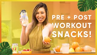 6 Natural PreWorkout  PostWorkout Snacks Ideas [upl. by Bettina]