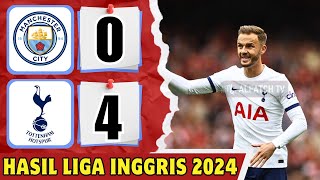 Man City vs Tottenham  Hasil Liga Inggris Tadi Malam  Klasemen Liga Inggris 2024 Terbaru [upl. by Elahcar165]