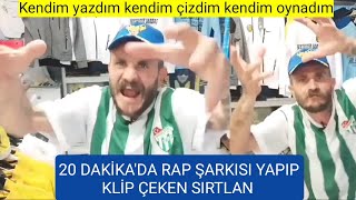 20 Dakikada Rap Şarkısı Yapıp Klip Çeken Benekli Ayhan [upl. by Normie]