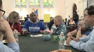 US death row exonerees get rare chance to meet [upl. by Notslah548]