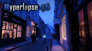 Hyperlapse Walk In Paris Rue Vieille du Temple Paris France [upl. by Ide59]