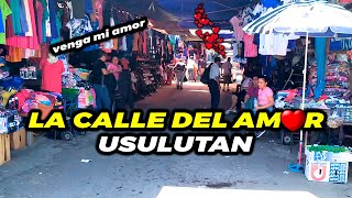 Usulutan El SALVADOR La Calle del AMOR [upl. by Ahras]